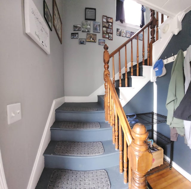 295 Grove St, Bangor, ME 04401 - stairs with baseboards