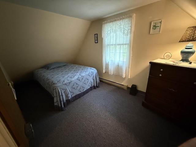 26-28 Acorn Rd, Naples, ME 04055 - carpeted bedroom featuring baseboard heating