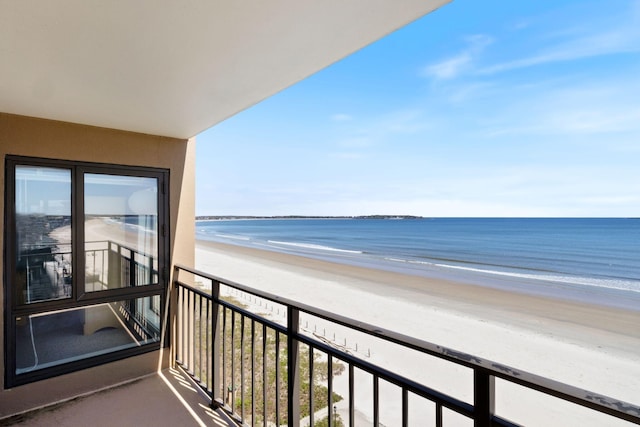 205 E Grand Ave Unit 7E, Old Orchard Beach, ME 04064 - balcony with view of water and beach