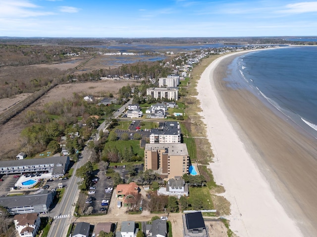 205 E Grand Ave Unit 7E, Old Orchard Beach, ME 04064 - aerial view of property's location with waterfront with a beach