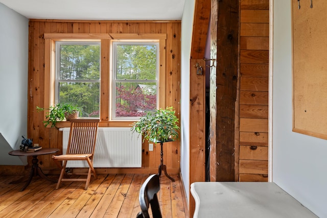 6 Bluebird Way, Kennebunk, ME 04043 - entryway with radiator heating unit and light wood-style floors