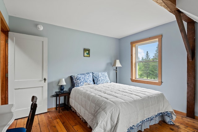 6 Bluebird Way, Kennebunk, ME 04043 - bedroom featuring hardwood / wood-style flooring and baseboards