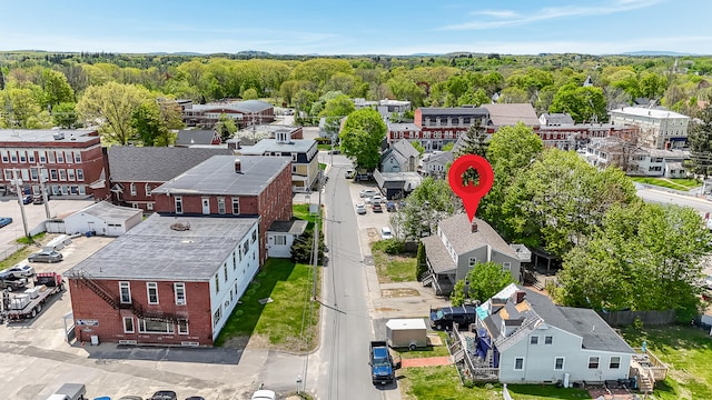 23 Paul St, South Berwick, ME 03908 - bird's eye view of a heavily wooded area