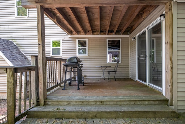 23 Paul St, South Berwick, ME 03908 - deck featuring grilling area