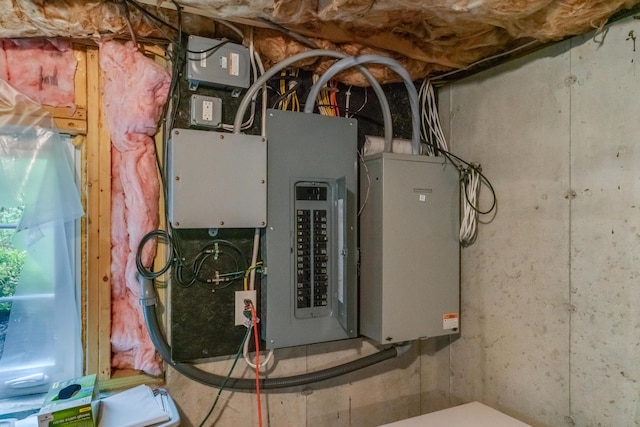 4 Brown Hill Ln, Scarborough, ME 04074 - utility room with electric panel