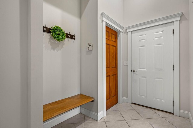 29 Gabriels Way, Turner, ME 04282 - mudroom featuring baseboards and light tile patterned floors