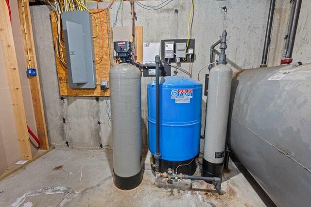 29 Gabriels Way, Turner, ME 04282 - utility room with electric panel and heating fuel