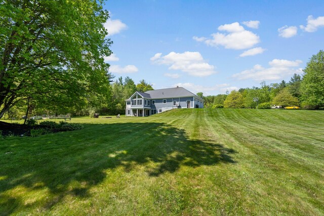 29 Gabriels Way, Turner, ME 04282 - view of green lawn featuring a balcony