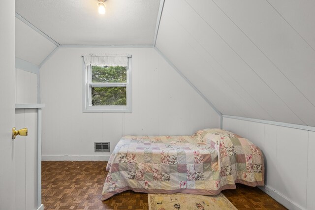 16 Columbia Ave, Tremont, ME 04612 - bedroom with vaulted ceiling and baseboards
