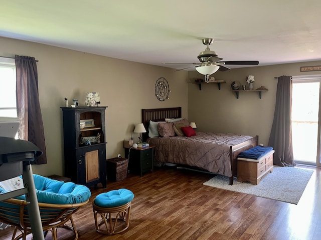 5 Mayo St, Caribou, ME 04736 - bedroom featuring wood finished floors and ceiling fan