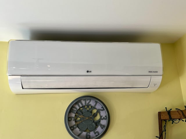5 Mayo St, Caribou, ME 04736 - detailed view of an AC wall unit
