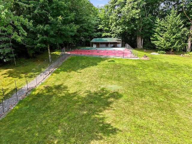 16 Davis Point Rd, Wayne, ME 04284 - view of yard with a patio