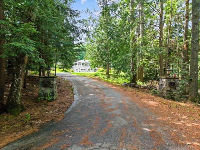 16 Davis Point Rd, Wayne, ME 04284 - view of asphalt driveway