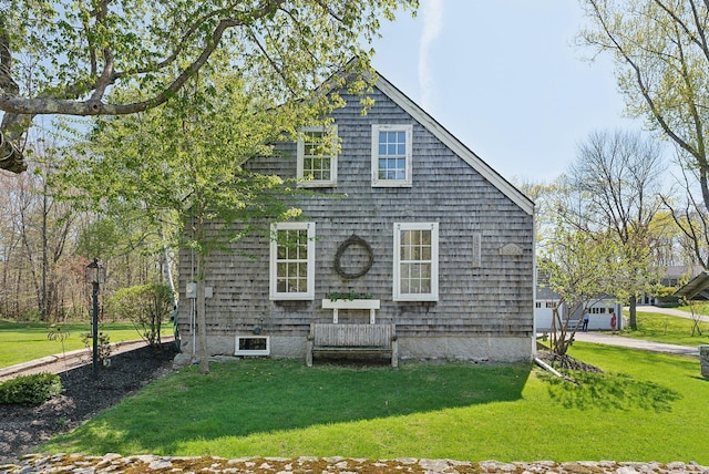 378 Pool St, Biddeford, ME 04005 - view of front of house with a front lawn