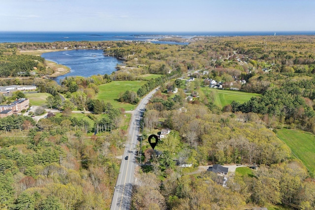 378 Pool St, Biddeford, ME 04005 - view of property location featuring a nearby body of water and a forest