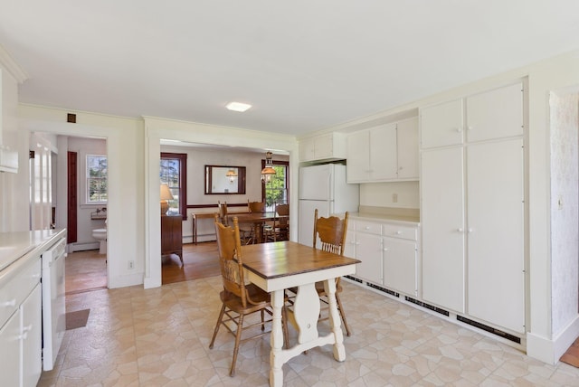 378 Pool St, Biddeford, ME 04005 - dining room featuring a baseboard radiator