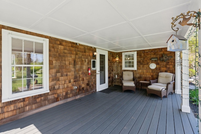 378 Pool St, Biddeford, ME 04005 - view of wooden deck