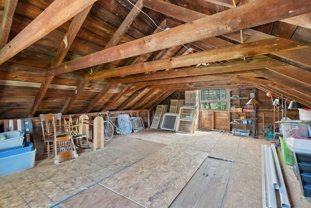 378 Pool St, Biddeford, ME 04005 - view of attic