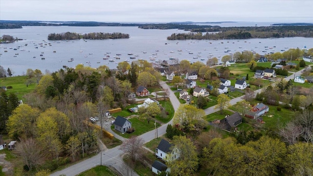 127 Harbor Rd, Friendship, ME 04547 - aerial view of property's location featuring a large body of water and nearby suburban area