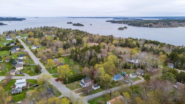 127 Harbor Rd, Friendship, ME 04547 - aerial view of property's location featuring a nearby body of water and nearby suburban area