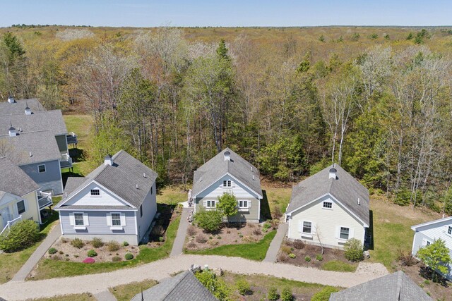 272 Mills Rd Unit 17, Kennebunkport, ME 04046 - view from above of property featuring a heavily wooded area