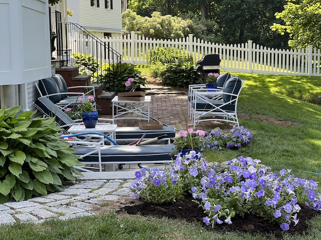 70 Summer St, Kennebunk, ME 04043 - view of yard featuring a patio