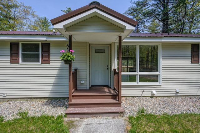 347 Brownfield Rd, Porter, ME 04068 - view of front of home featuring metal roof