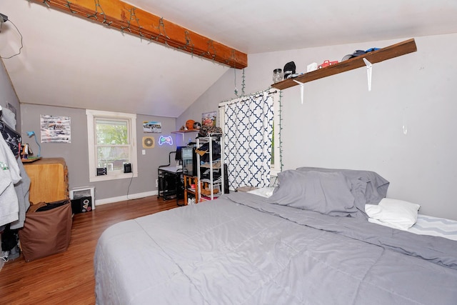 22 Pleasant St, Phillips, ME 04966 - bedroom with wood finished floors and baseboards