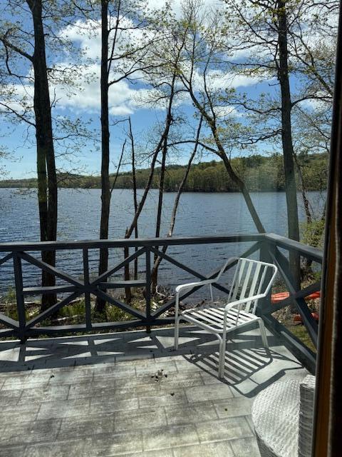 102 Hills Pt, Union, ME 04862 - dock area with a water view