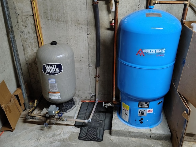 view of utility room