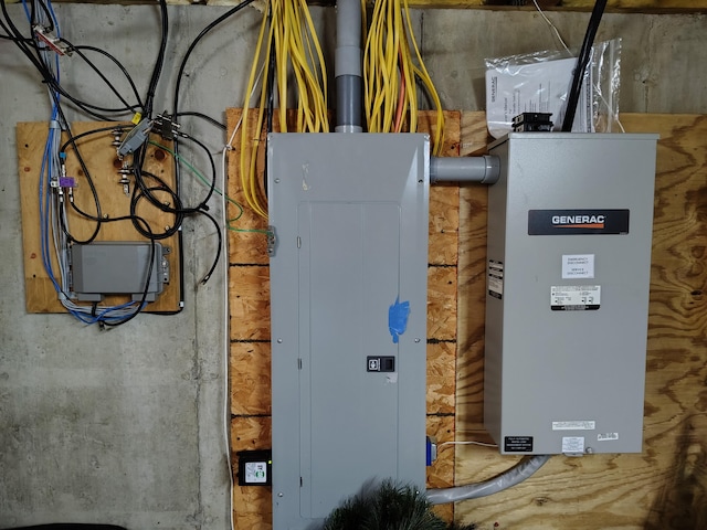 utilities with electric panel