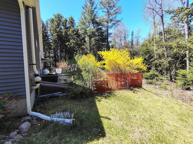 view of yard