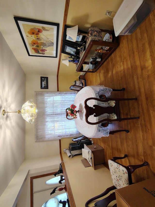 view of dining space