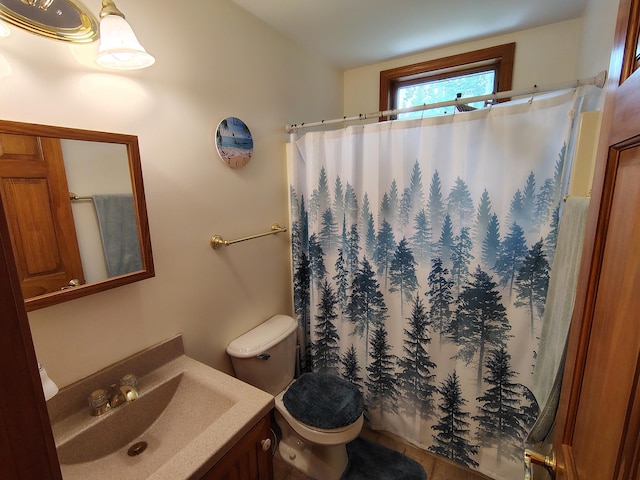 100 Weber Ln, Calais, ME 04619 - full bath featuring vanity and a shower with curtain