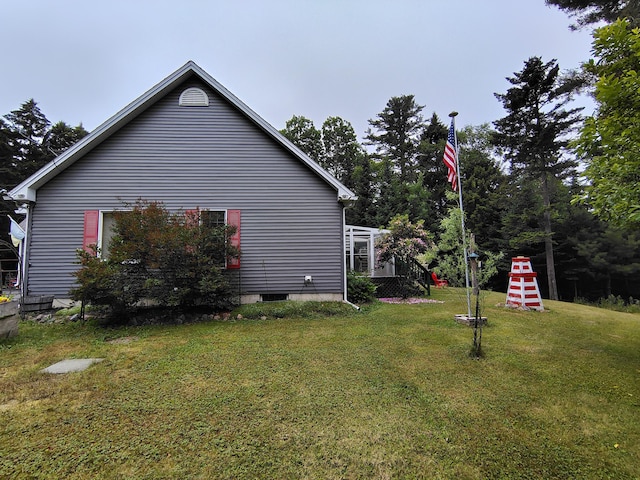100 Weber Ln, Calais, ME 04619 - view of side of property with a lawn
