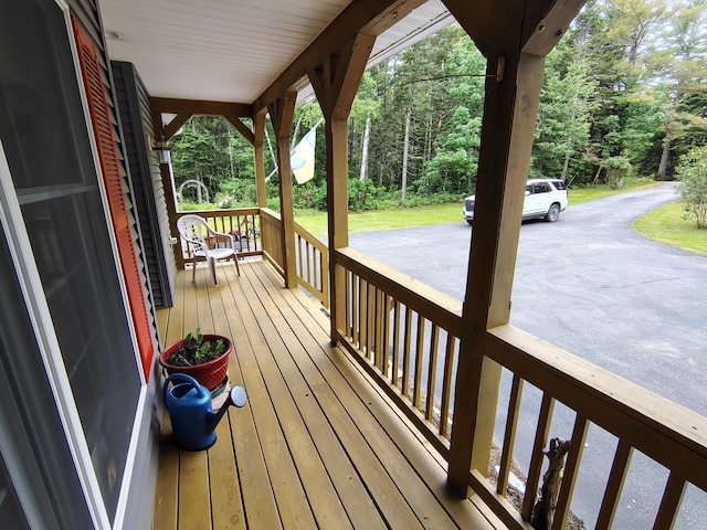 100 Weber Ln, Calais, ME 04619 - view of porch