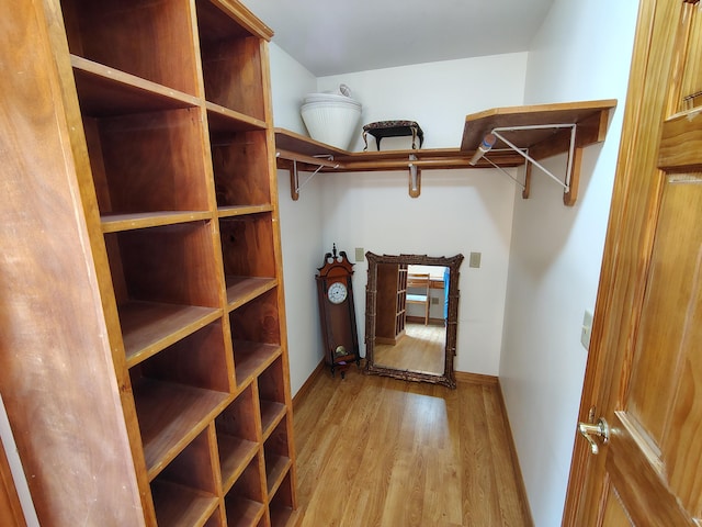 100 Weber Ln, Calais, ME 04619 - walk in closet with wood finished floors