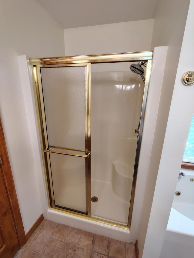 100 Weber Ln, Calais, ME 04619 - full bath featuring a shower stall