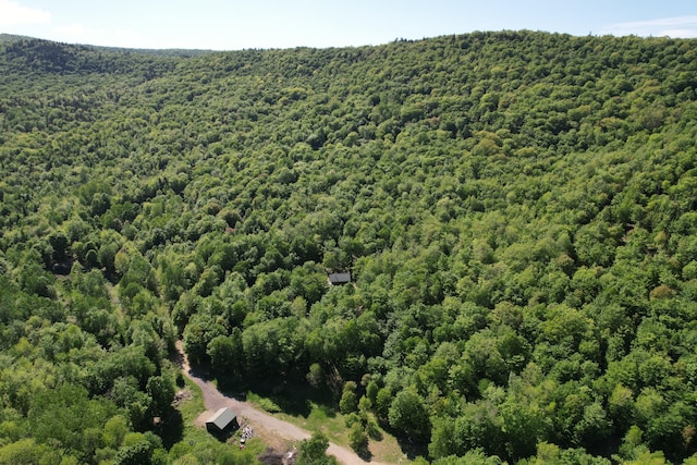233 Weld Rd, Phillips, ME 04966 - aerial view of a heavily wooded area