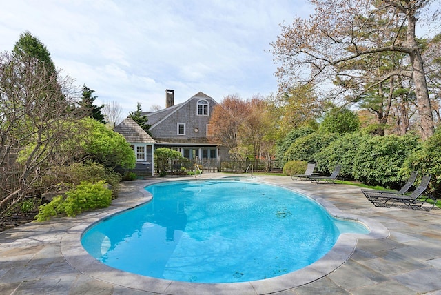 7 Clubhouse Dr, Kennebunk, ME 04043 - swimming pool with a patio area and fence