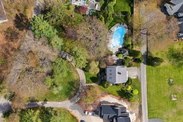 7 Clubhouse Dr, Kennebunk, ME 04043 - aerial view of a pool area