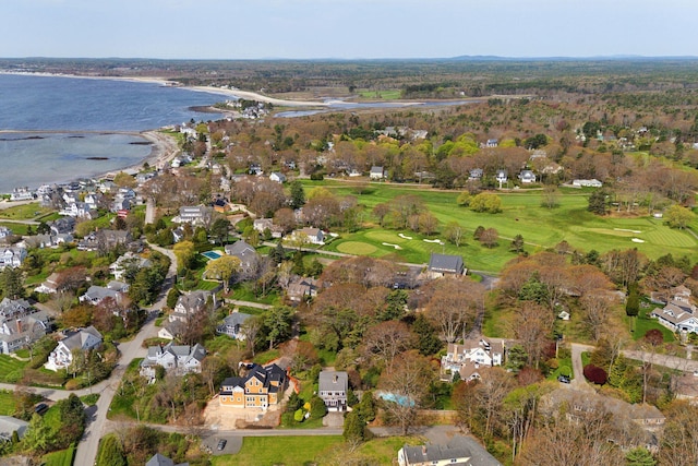 7 Clubhouse Dr, Kennebunk, ME 04043 - aerial overview of property's location with a nearby body of water, nearby suburban area, and a golf club