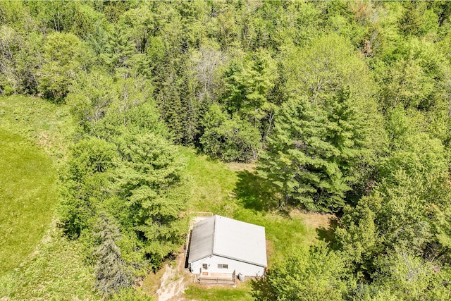 204 Weymouth Rd, Morrill, ME 04952 - view from above of property
