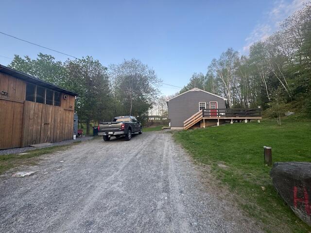 20 Oak Ridge Dr, Chelsea, ME 04330 - view of dirt / gravel road