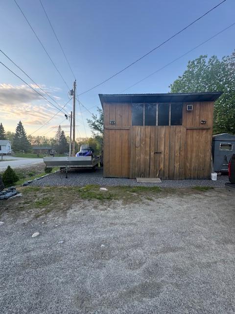 20 Oak Ridge Dr, Chelsea, ME 04330 - view of shed