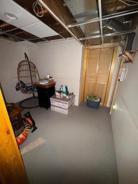 20 Oak Ridge Dr, Chelsea, ME 04330 - view of basement