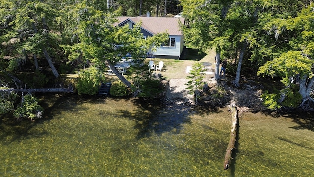 aerial overview of property's location