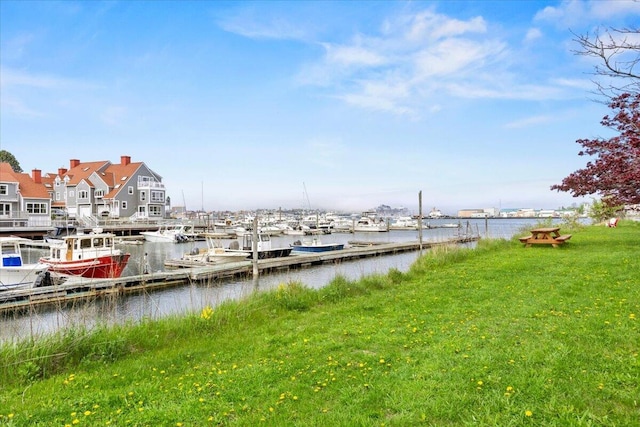 18 Ocean St Unit 72, South Portland, ME 04106 - dock area featuring a water view