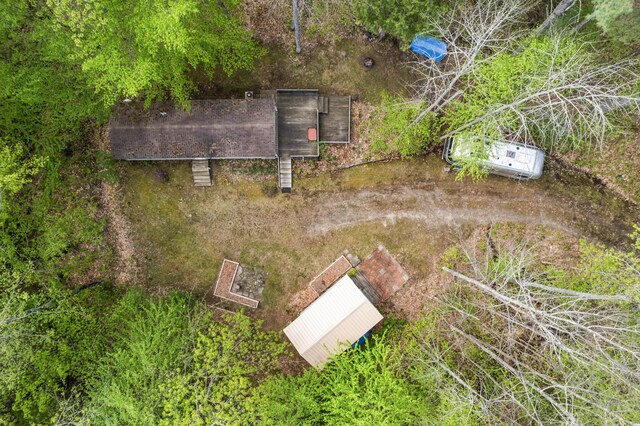 23 Woodland Rd, Winthrop, ME 04364 - bird's eye view