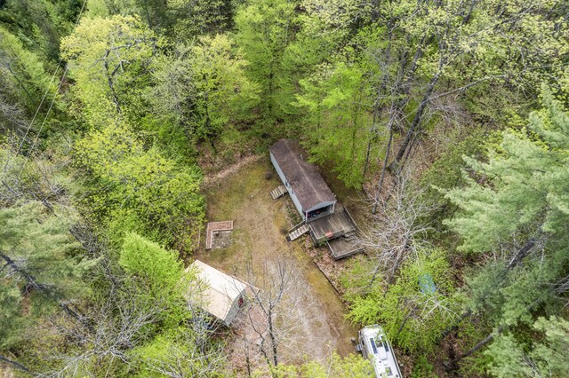 23 Woodland Rd, Winthrop, ME 04364 - aerial view of property and surrounding area